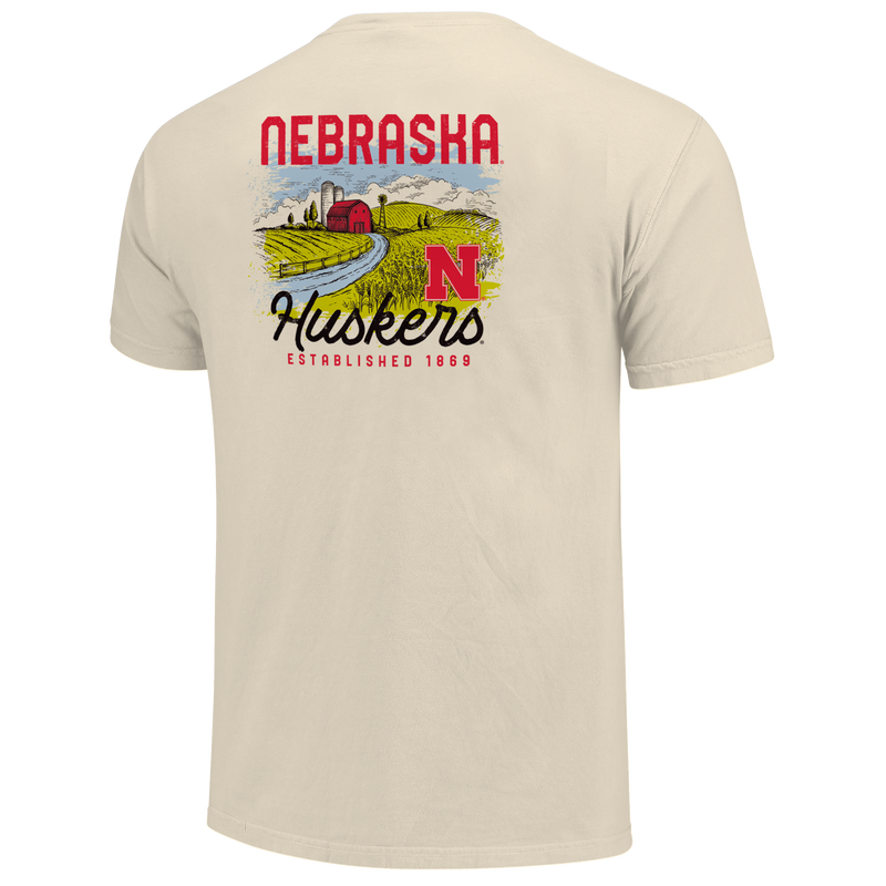 Men's/Women's Nebraska Huskers Farmhouse T-Shirt