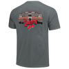 Men's Nebraska Huskers Stadium Balloons T-Shirt