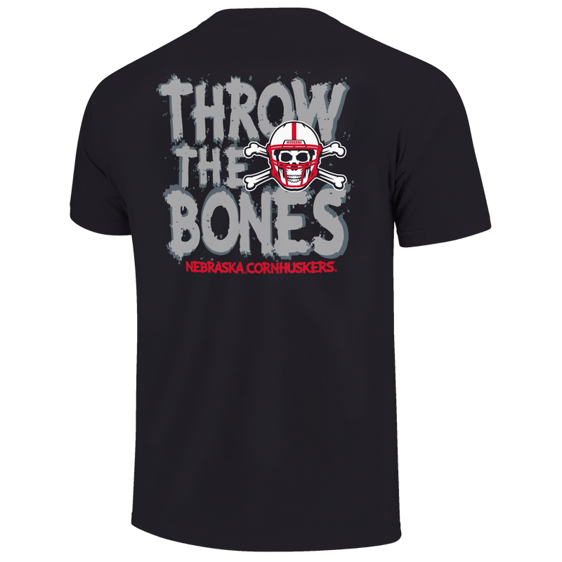 Boys' Nebraska Huskers Youth Throw The Bones T-Shirt