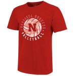 Boys'/Girls' Nebraska Huskers Youth Volleyball T-Shirt