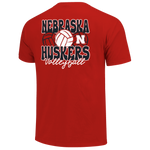 Girls'/Boys' Nebraska Huskers Youth Volleyball T-Shirt