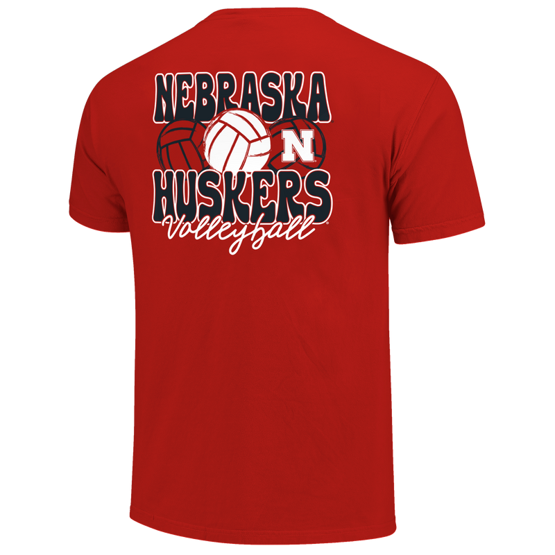 Girls'/Boys' Nebraska Huskers Youth Volleyball T-Shirt