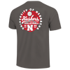 Men's/Women's Nebraska Huskers Painted Volleyball T-Shirt