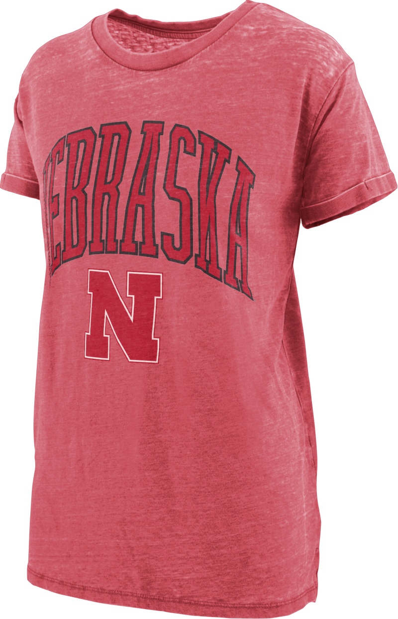 Women's Nebraska Huskers New Zealand Vintage T-Shirt