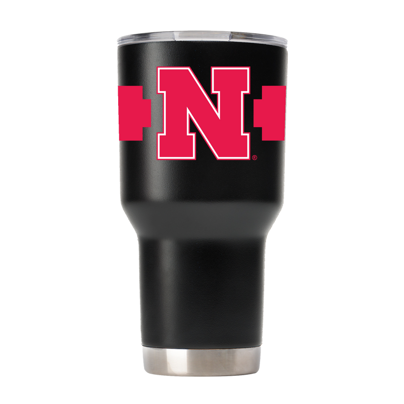 Nebraska Huskers 30oz 360 Stripes Tumbler - NEBRASKA