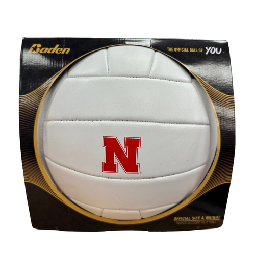 Nebraska Huskers Baden Official Size Volleyball - NEBRASKA