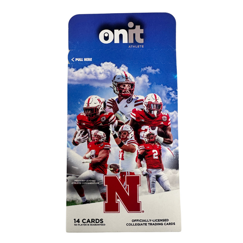 Nebraska Huskers Football Trading Card 14-Card Pack - NEBRASKA