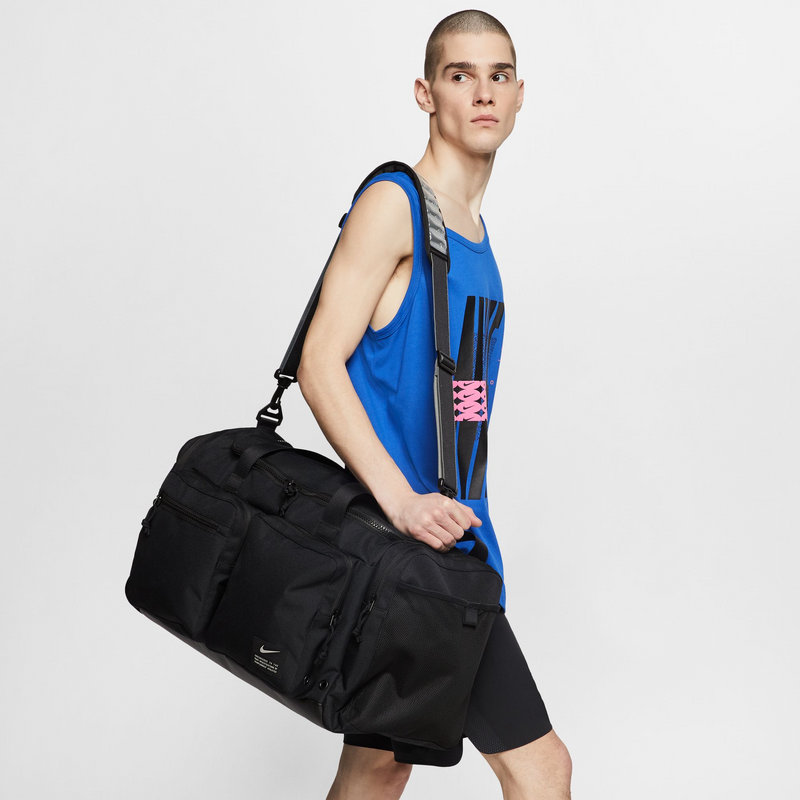 Nike Utility Power Duffel Bag  - 010 - BLACK