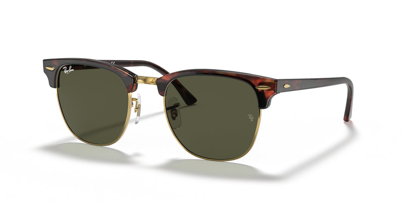 Ray-Ban Clubmaster Tortoise Sunglasses - TORT ARI