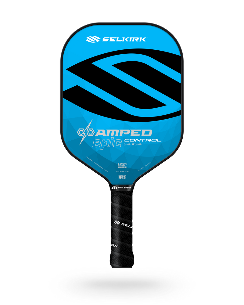 Selkirk Amped Control Epic Lightweight Pickleball Paddle - BLUE