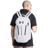 Under Armour Hustle 6.0 Backpack - 100 - WHITE