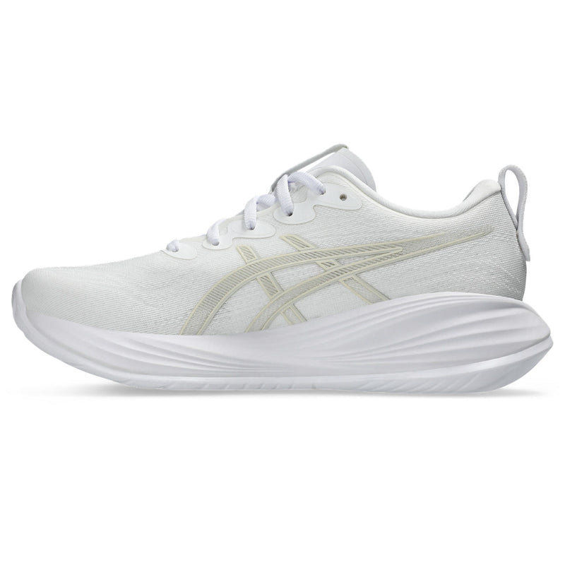 Women's ASICS Gel-Cumulus 27 - 100 - WHITE/BLACK