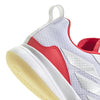 Women's Adidas Avaflash Low Tennis Shoe - WHITE/RED