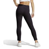 Women's Adidas Essentials 3-Stripes High-Waisted Leggings - BLACK