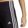 Women's Adidas Essentials 3-Stripes High-Waisted Leggings - BLACK