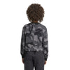 Women's Adidas Essentials Camo Cropped Sweatshirt - BLACK