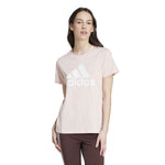 Women's Adidas Essentials Logo T-Shirt - SANDPINK