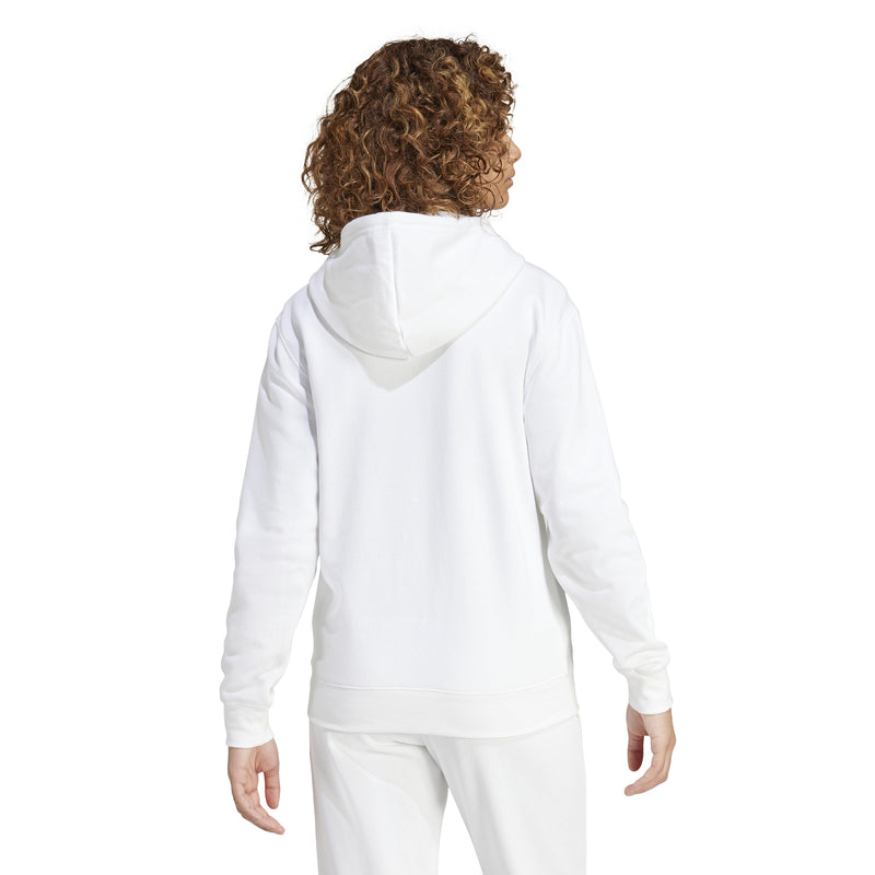 Women's Adidas Essentials Small Logo Feel Cozy Hodie - WHITE