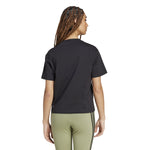 Women's Adidas Essentials Small Logo T-Shirt - BLACK