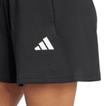 Women's Adidas Future Icons Small Logo Shorts - BLACK