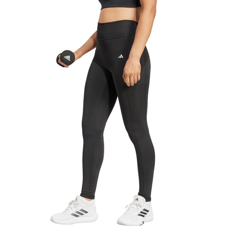 Women's Adidas Optime Full-Length Leggings - BLACK