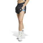 Women's Adidas Tiro 3-Stripe Summer Shorts - BLACK