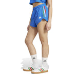 Women's Adidas Tiro 3-Stripe Summer Shorts - BLUE