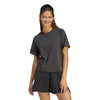 Women's Adidas Z.N.E. T-Shirt - BLACK