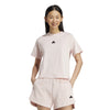 Women's Adidas Z.N.E. T-Shirt - SANDPINK