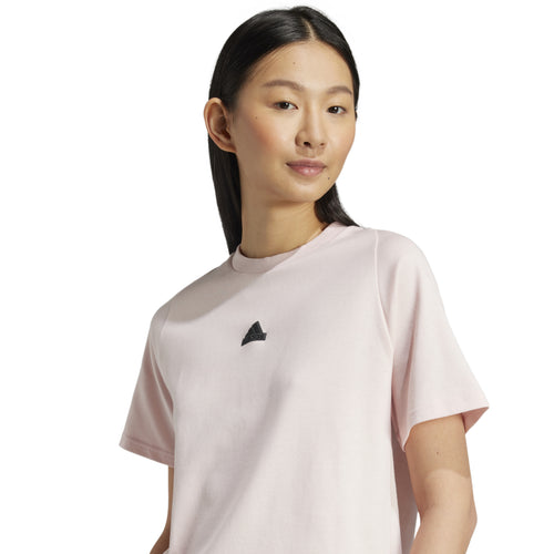 Women's Adidas Z.N.E. T-Shirt - SANDPINK