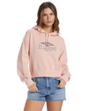 Women's Billabong All Time Crop Fleece Hoodie - MFNOPEAC