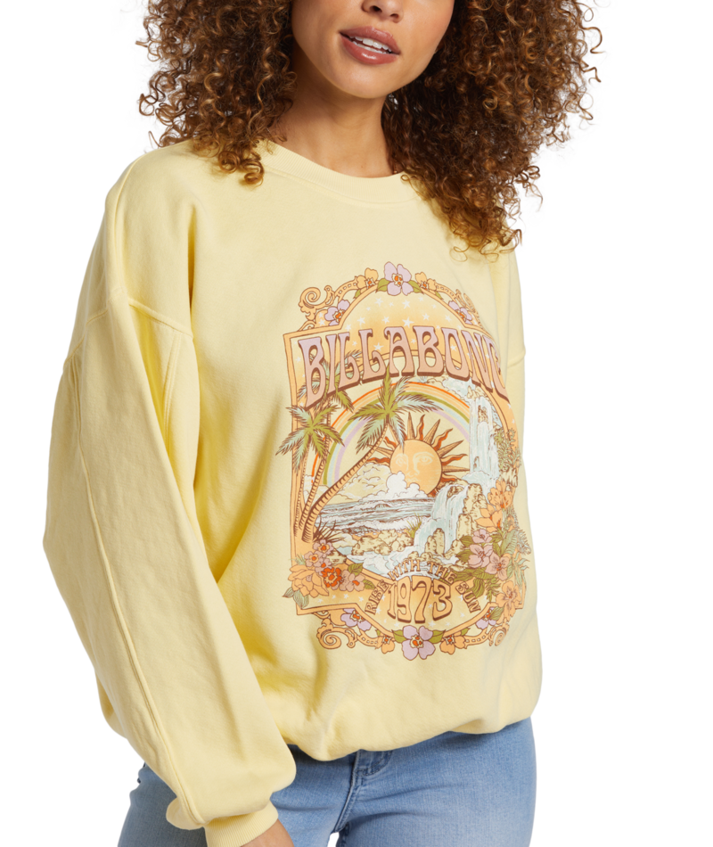 Women's Billabong Aloha Kendal Crew - YEDOCALI