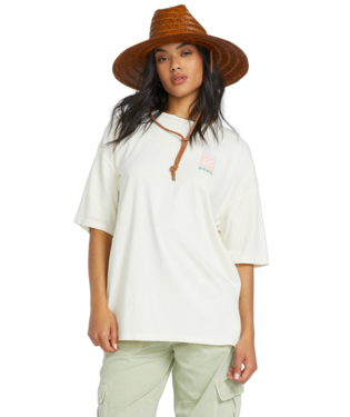 Women's Billabong Brand New Days T-Shirt - WCP-WHIT