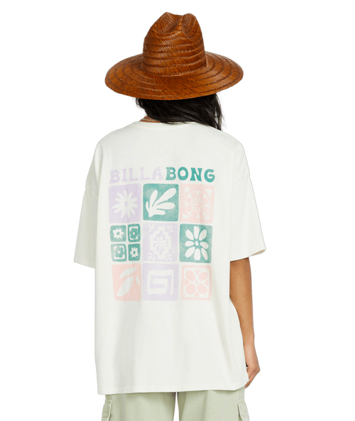 Women's Billabong Brand New Days T-Shirt - WCP-WHIT