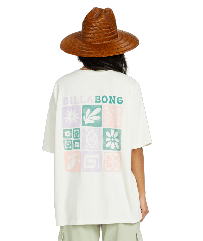 Women's Billabong Brand New Days T-Shirt - WCP-WHIT