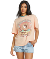 Women's Billabong In The Balance T-Shirt - MEFO-PEA