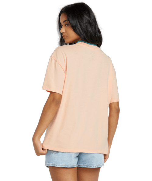 Women's Billabong In The Balance T-Shirt - MEFO-PEA