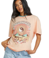 Women's Billabong In The Balance T-Shirt - MEFO-PEA