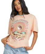 Women's Billabong In The Balance T-Shirt - MEFO-PEA