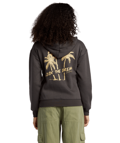 Women's Billabong Livin' The Dream Hoodie - OFBBLACK