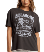 Women's Billabong Paradise Is Here T-Shirt - OFBBLACK