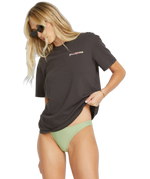 Women's Billabong Retro Surfin T-Shirt - OFB-OBLK