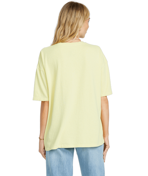 Women's Billabong Surf Mandala T-Shirt - YFJO-YEL