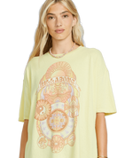 Women's Billabong Surf Mandala T-Shirt - YFJO-YEL