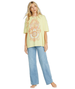 Women's Billabong Surf Mandala T-Shirt - YFJO-YEL