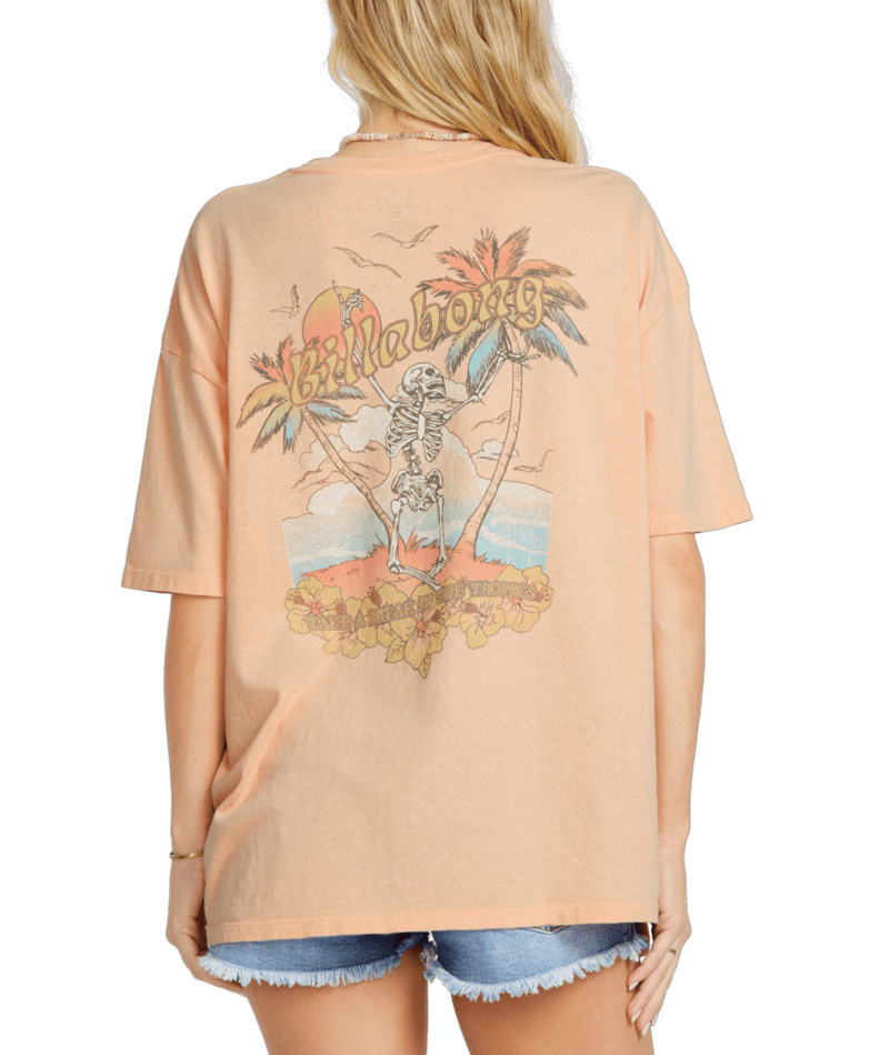 Women's Billabong Take A Break T-Shirt - MEFO-PEA