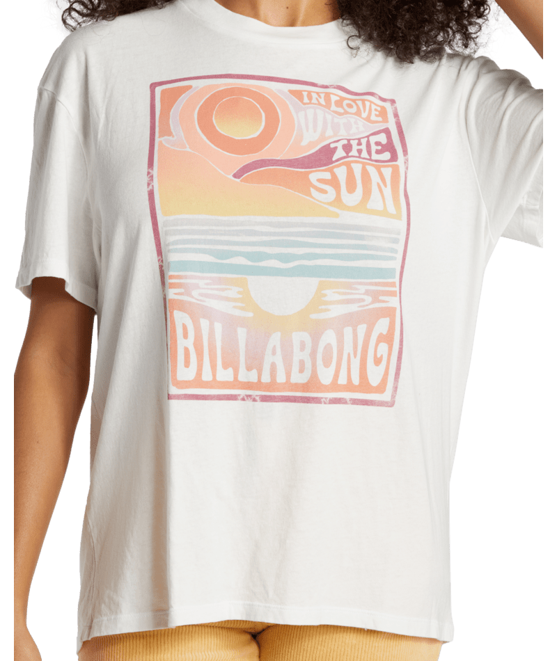 Women's Billabong With The Sun T-Shirt - SCSSALTC