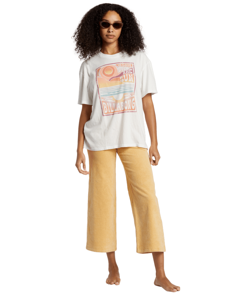 Women's Billabong With The Sun T-Shirt - SCSSALTC