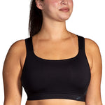 Women's Brooks Convertible 2.0 Sports Bra - 001 - BLACK