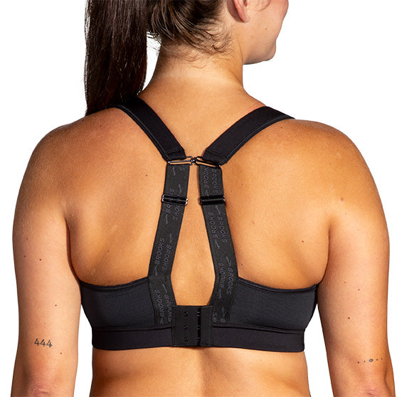 Women's Brooks Convertible 2.0 Sports Bra - 001 - BLACK